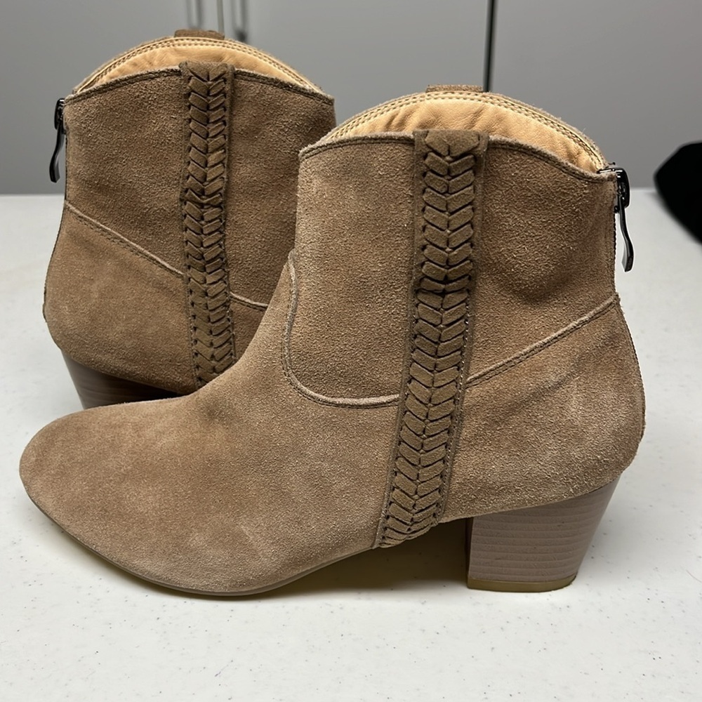 Tan Suede Boots